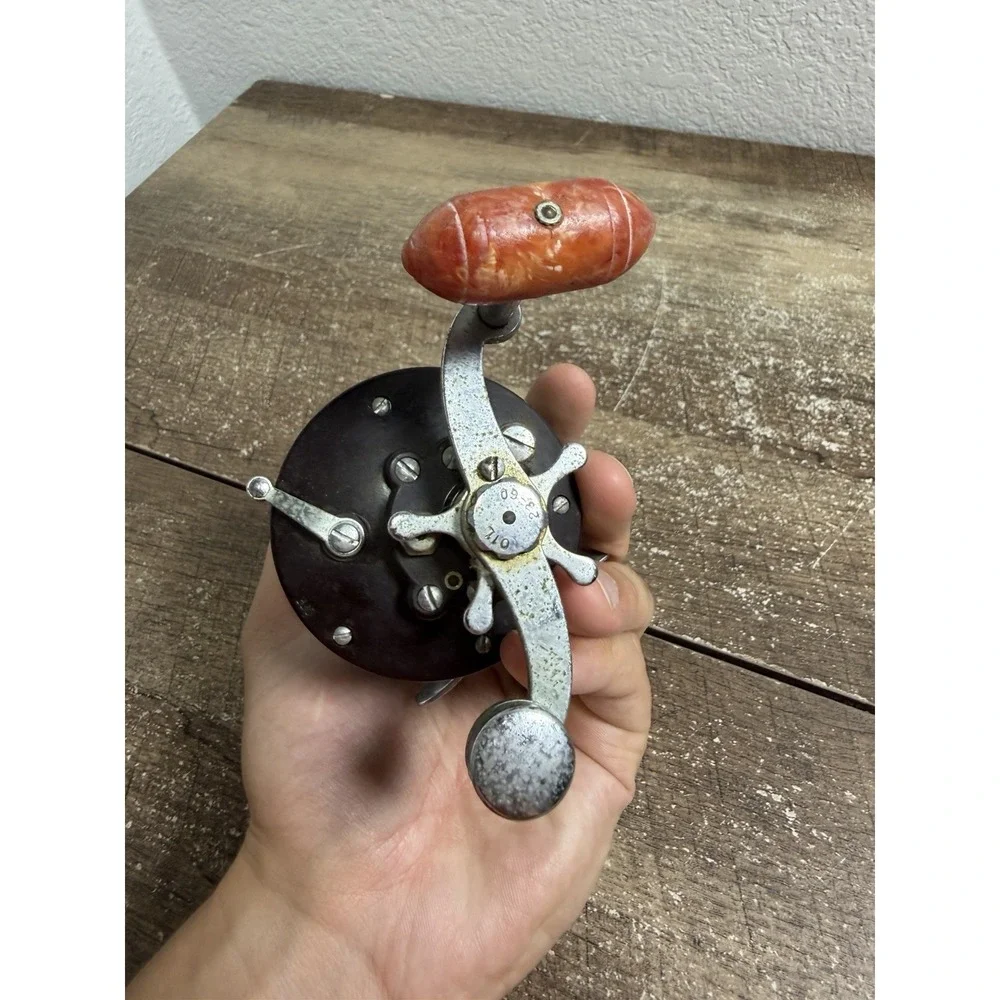 Vintage Penn Peerless No. 9 Fishing Reel Made in USA Conventional Fishing Reel